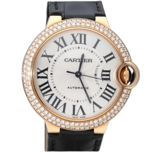 Cartier - Ballon Bleu 36 mm watch in rose gold and steel