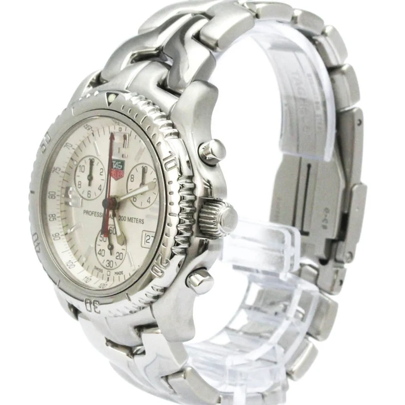 Tag Heuer Link - Quartz chronograph watch in steel