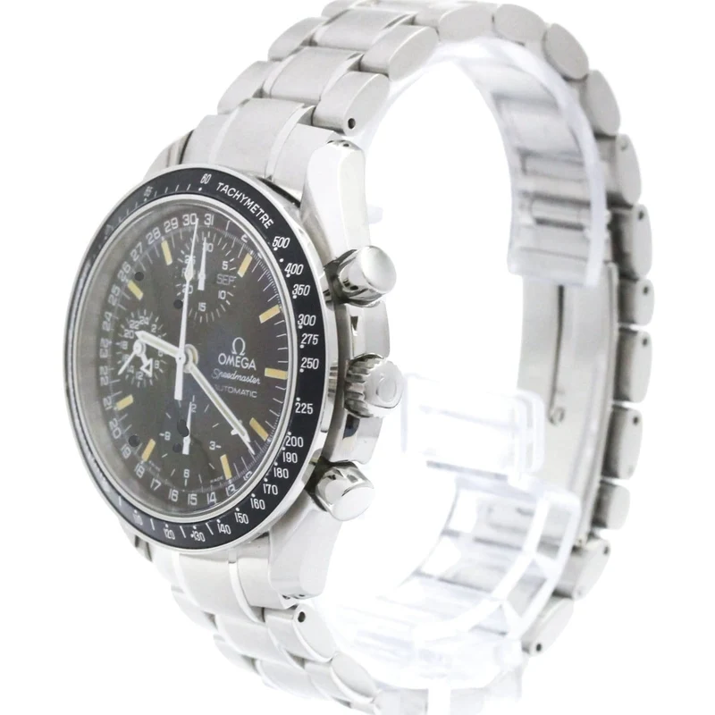 Omega Speedmaster Triple Calendar Chronograph Automatic Stainless Steel