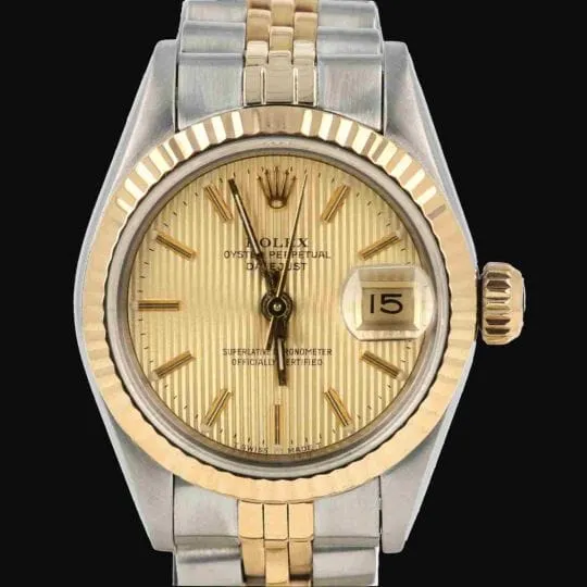 Rolex Lady-Datejust - Oyster Perpetual watch in yellow gold and steel