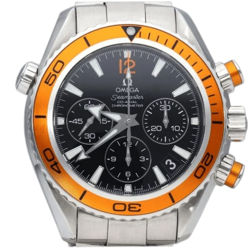 Omega Seamaster Planet Ocean - Steel chronograph watch