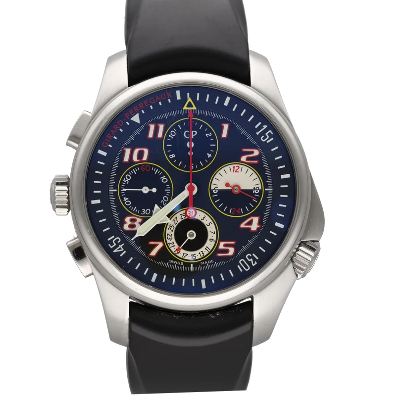 Girard-Perregaux R&D 01 - Automatic steel chronograph watch