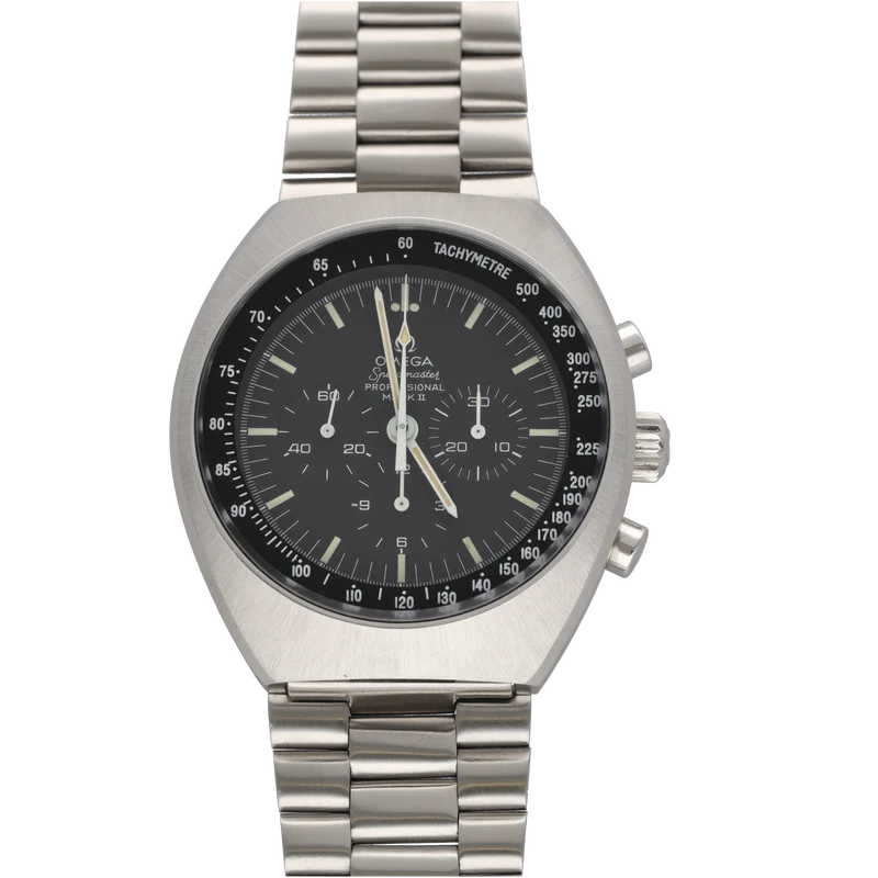 Omega - Speedmaster Mark II watch in steel, caliber 861