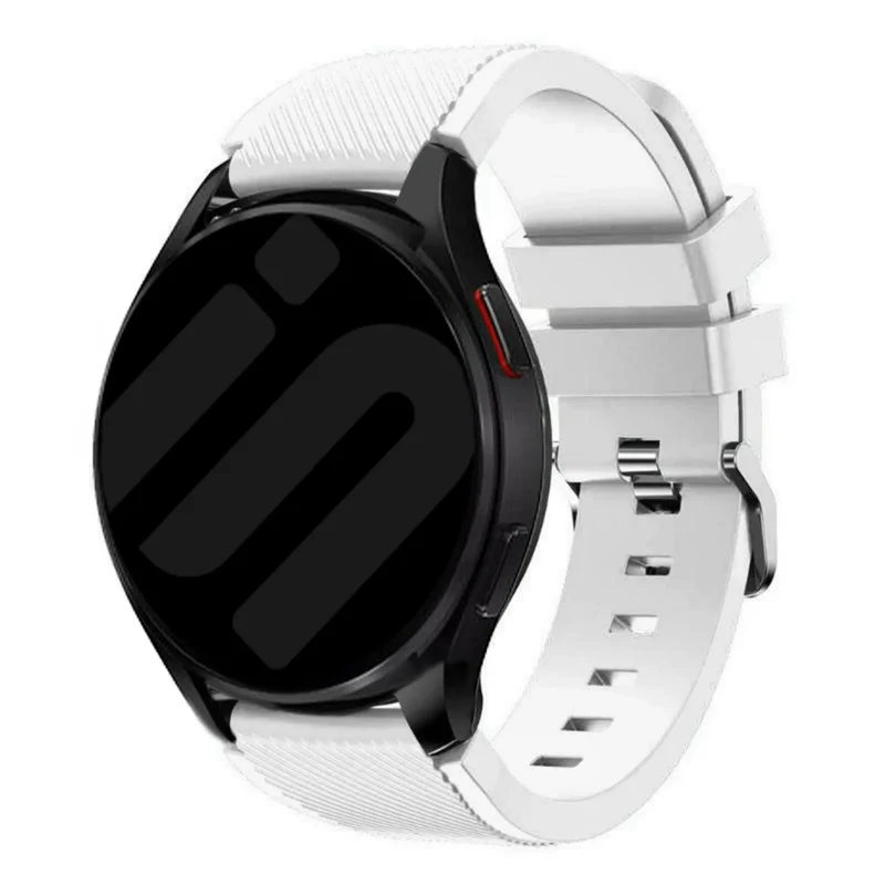 Correa silicona twill Oppo Watch S (blanco)