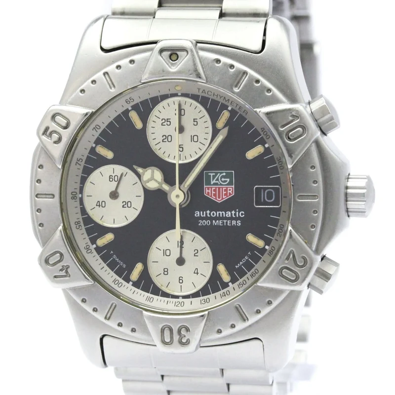 Tag Heuer 2000 - Automatic steel chronograph watch