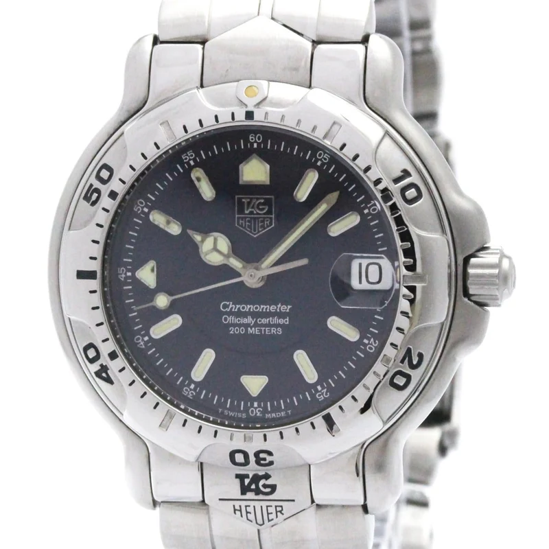 TAG Heuer 6000 - Stainless steel chronometer watch