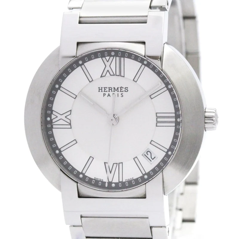 Hermès Nomad - Quartz watch in stainless steel