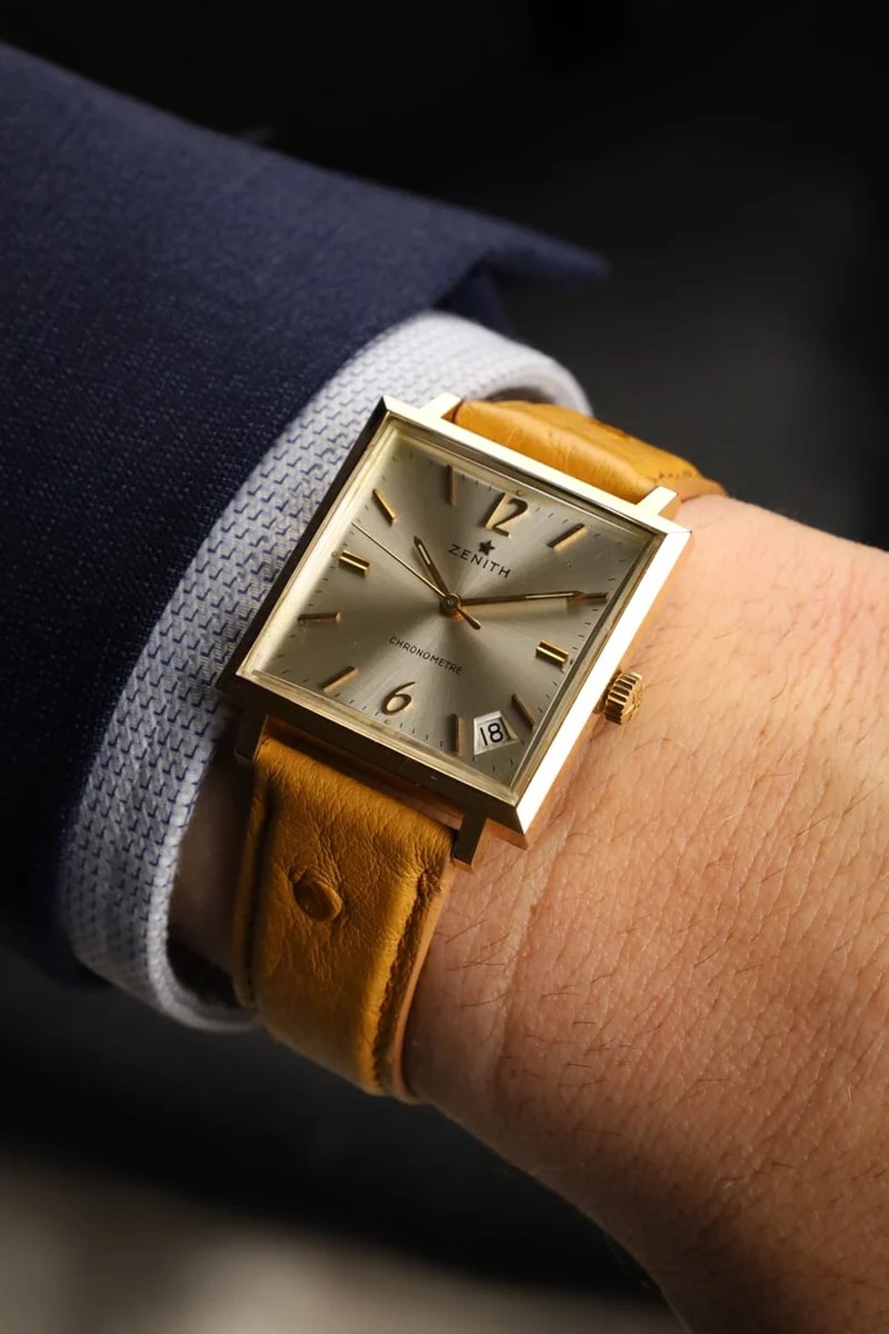 Zenith - Gold-plated Chronometer Watch