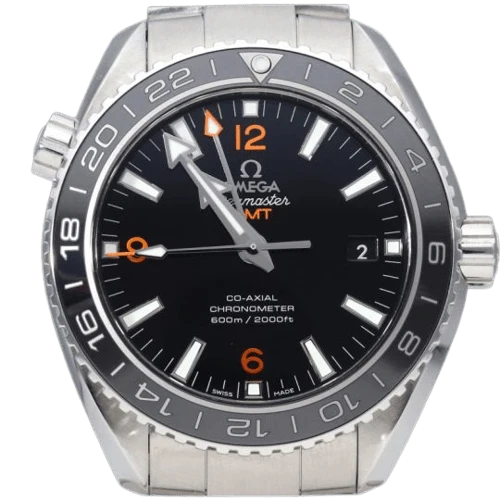 Omega Seamaster Planet Ocean GMT - Steel watch