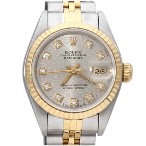 Rolex Lady-Datejust - Watch in yellow gold and steel