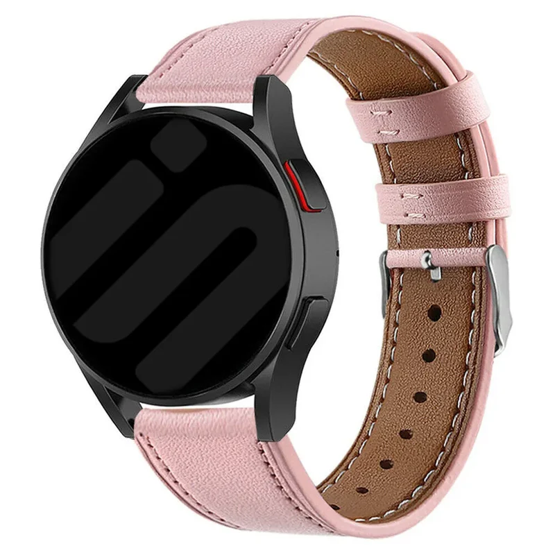 Correa cuero moderna Motorola Moto Watch Ultra (rosa)