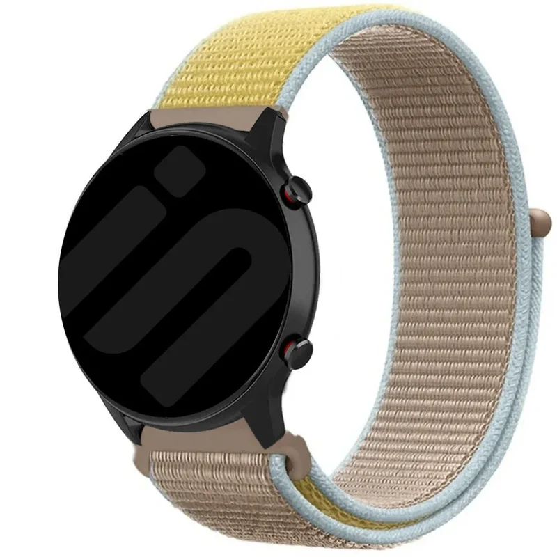 Correa nylon Motorola Moto Watch Ultra (camello)