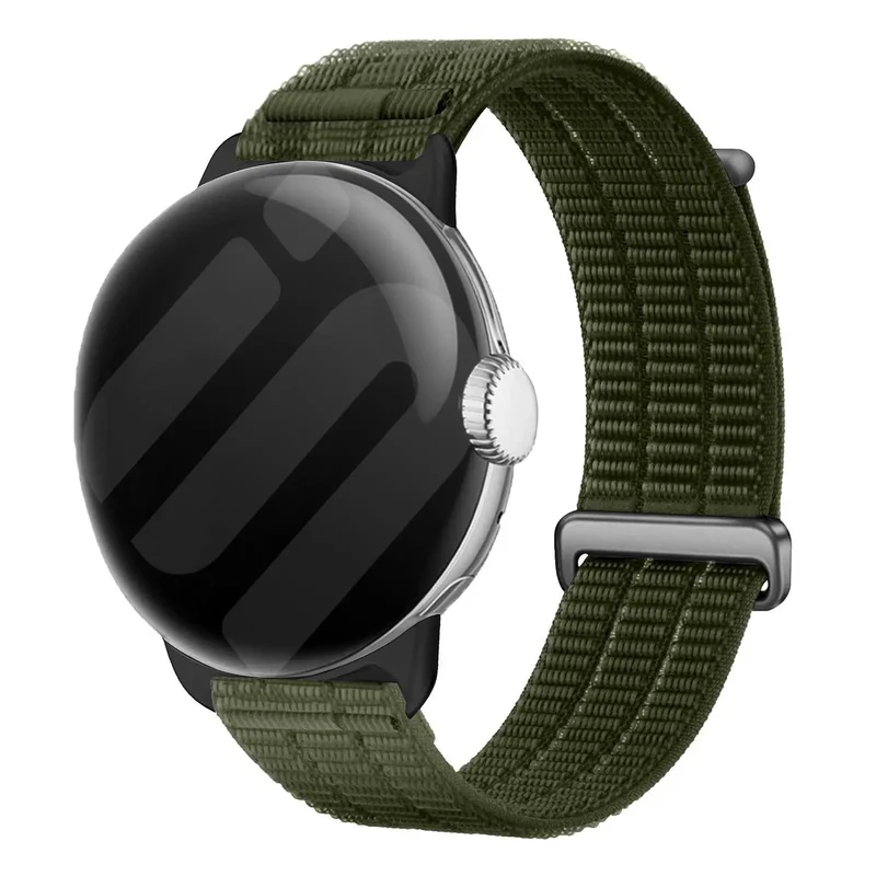 Correa nylon air Google Pixel Watch 3 - 45mm (verde oscuro)