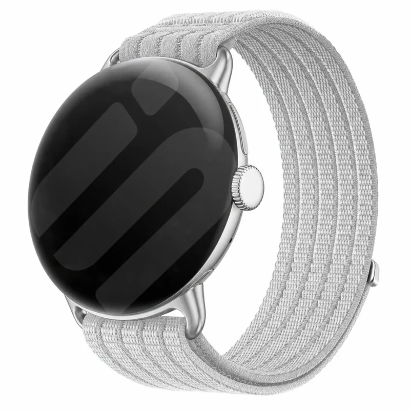 Correa nylon ultrafina Google Pixel Watch 4 - 45mm (gris claro)