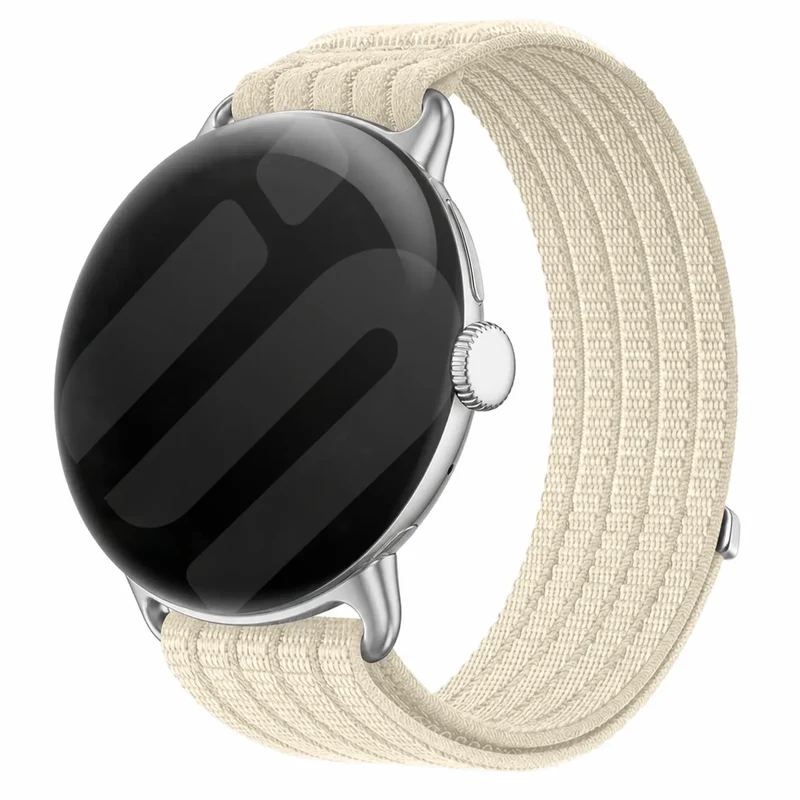 Correa nylon ultrafina Google Pixel Watch 4 - 41mm (blanco estrella)