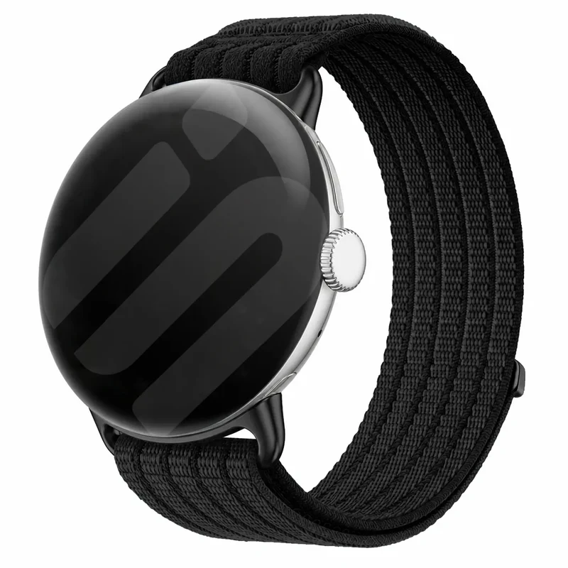Correa nylon ultrafina Google Pixel Watch 1/2 (negro)