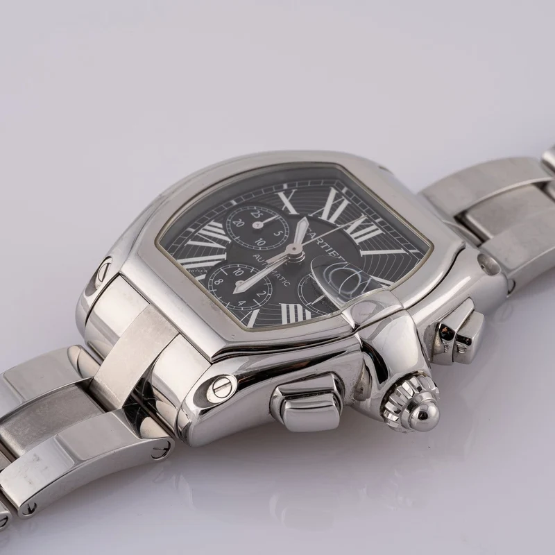 Cartier Roadster - 2618 steel chronograph watch