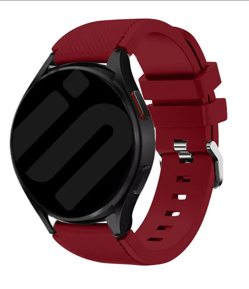 Correa silicona twill Suunto Core 2 (rojo vino)