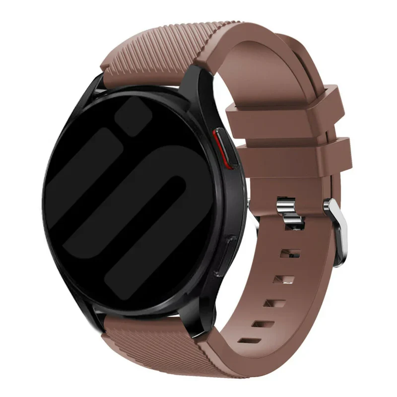 Correa silicona twill Amazfit Bip Max (marrón)