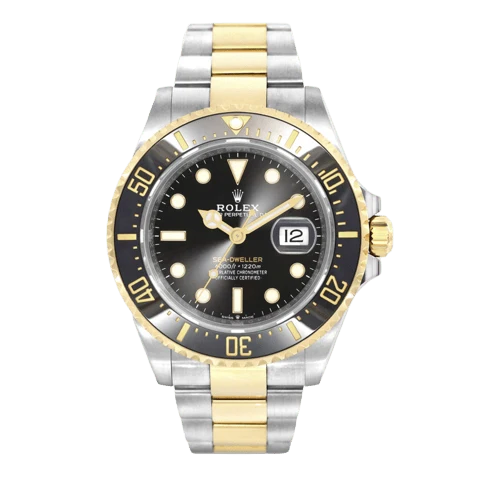 Rolex - Sea-Dweller Oyster watch in yellow gold and steel