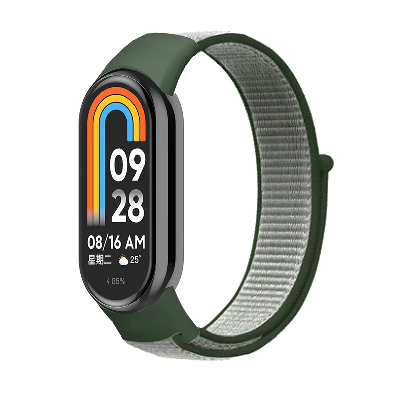 Correa nylon Xiaomi Smart Band 11 (verde oliva)