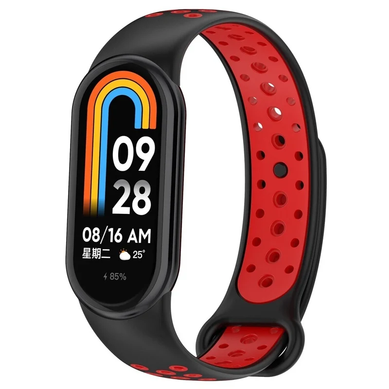 Correa deportiva Xiaomi Smart Band 11 (negro/rojo)