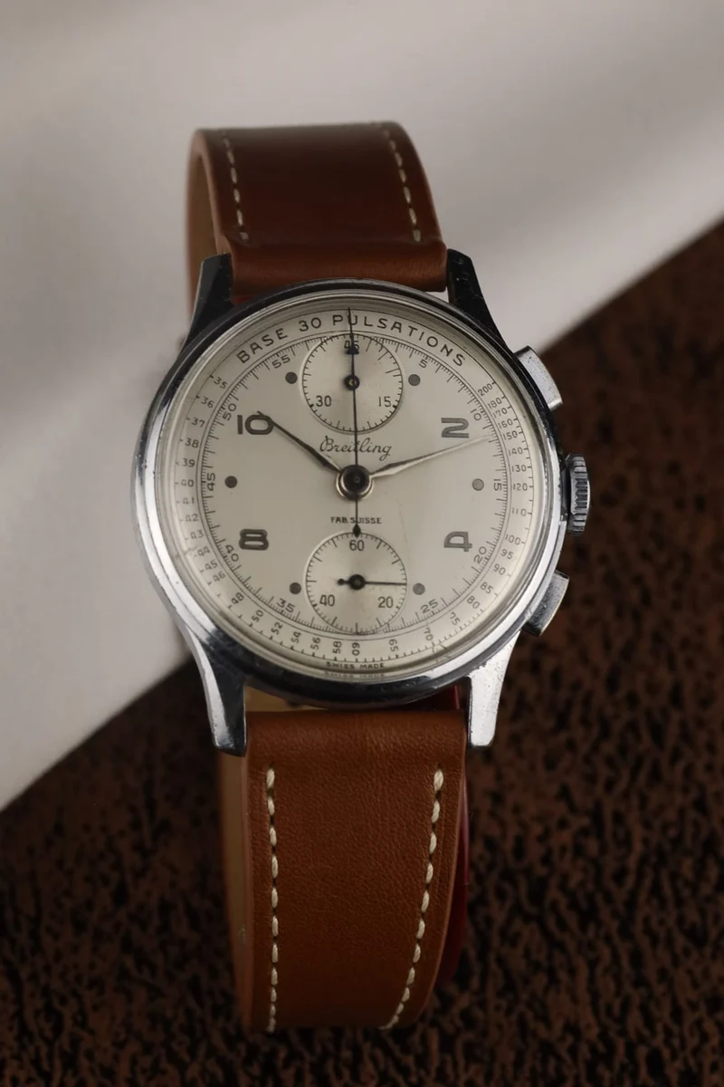 Breitling - Venus 170 pulsometer chronograph watch