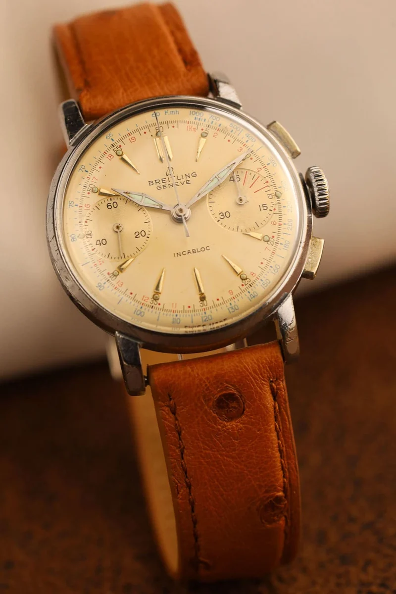 Breitling Geneva - Venus 178 chronograph watch