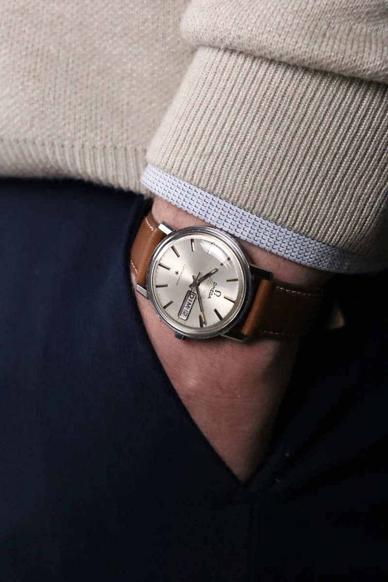 Omega Constellation - Day-Date watch in steel