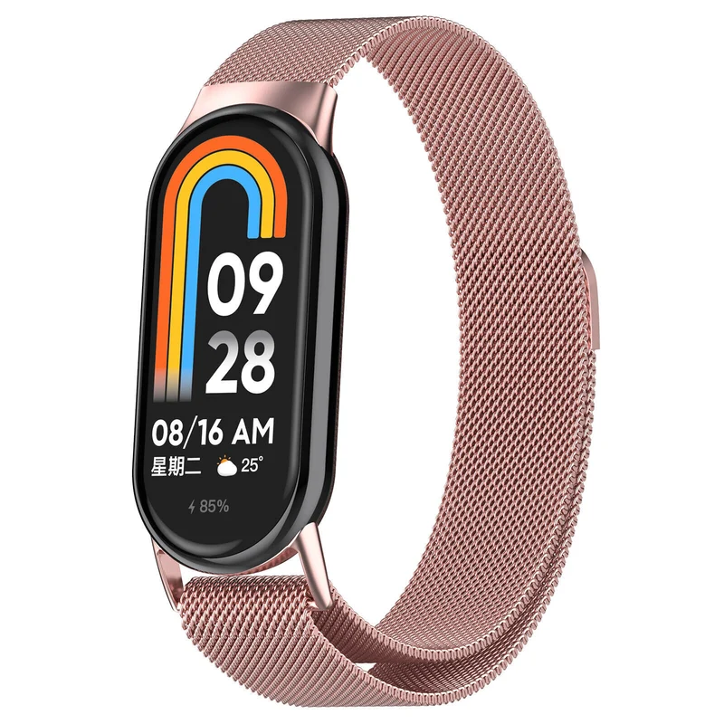 Correa milanesa Xiaomi Smart Band 11 (rosa)