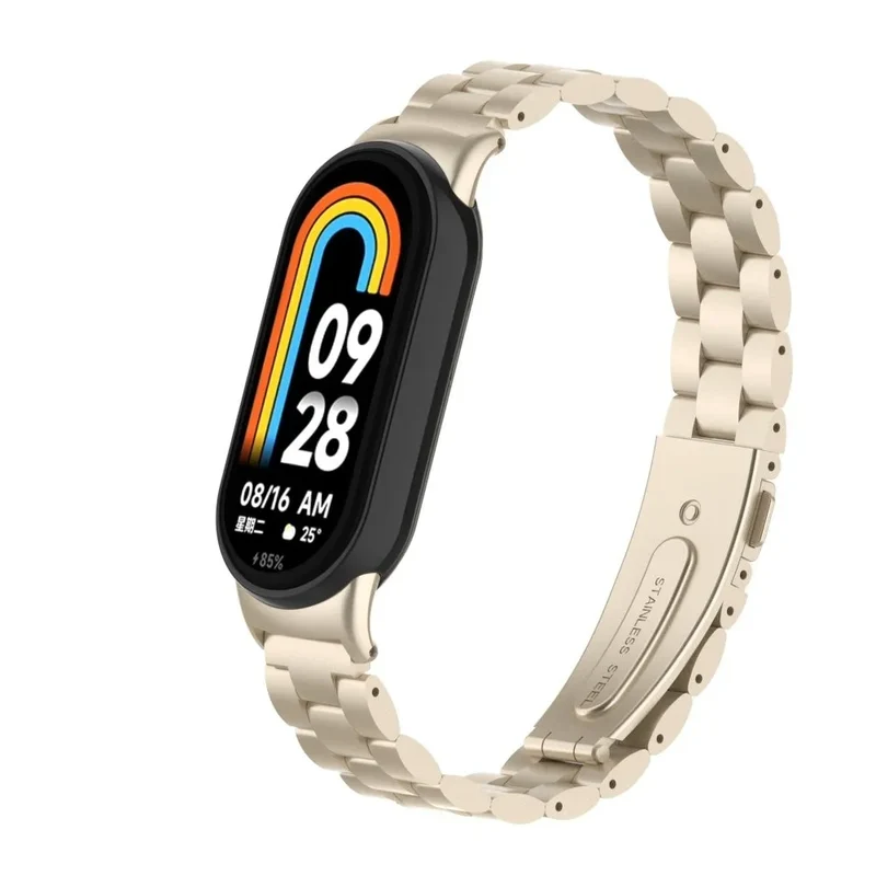Correa acero Xiaomi Smart Band 11 (blanco estrella)