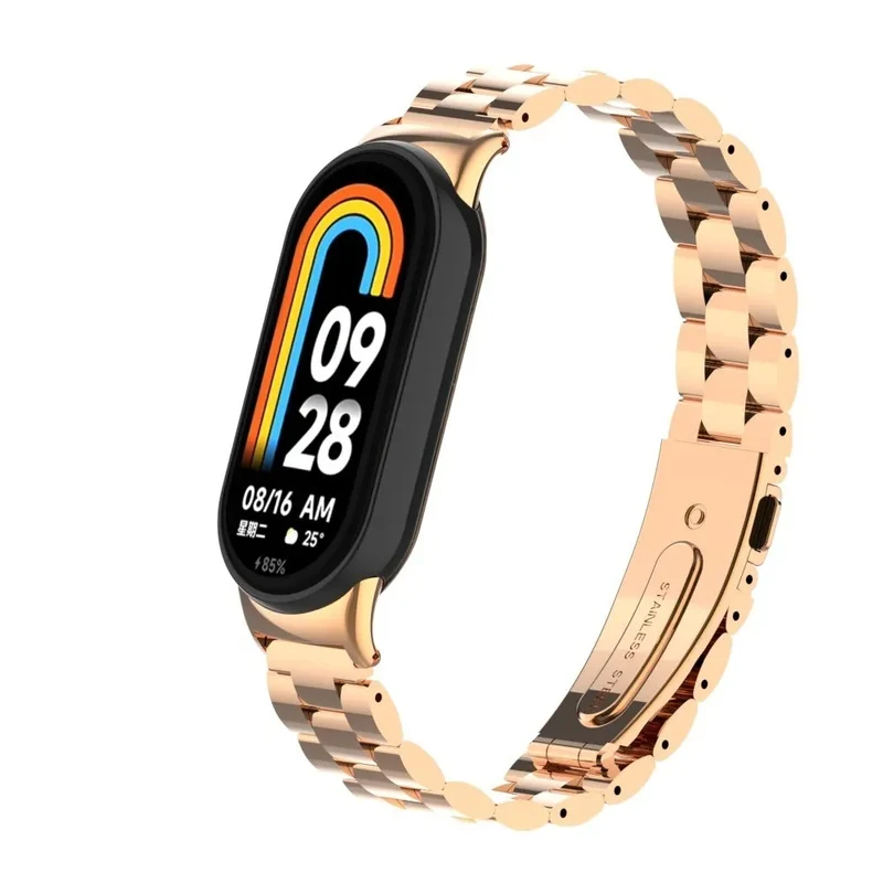 Correa acero Xiaomi Smart Band 11 (oro rosado)