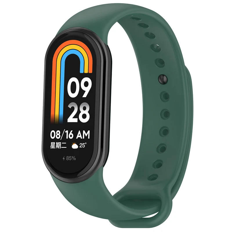 Correa silicona Xiaomi Smart Band 11 (verde oscuro)