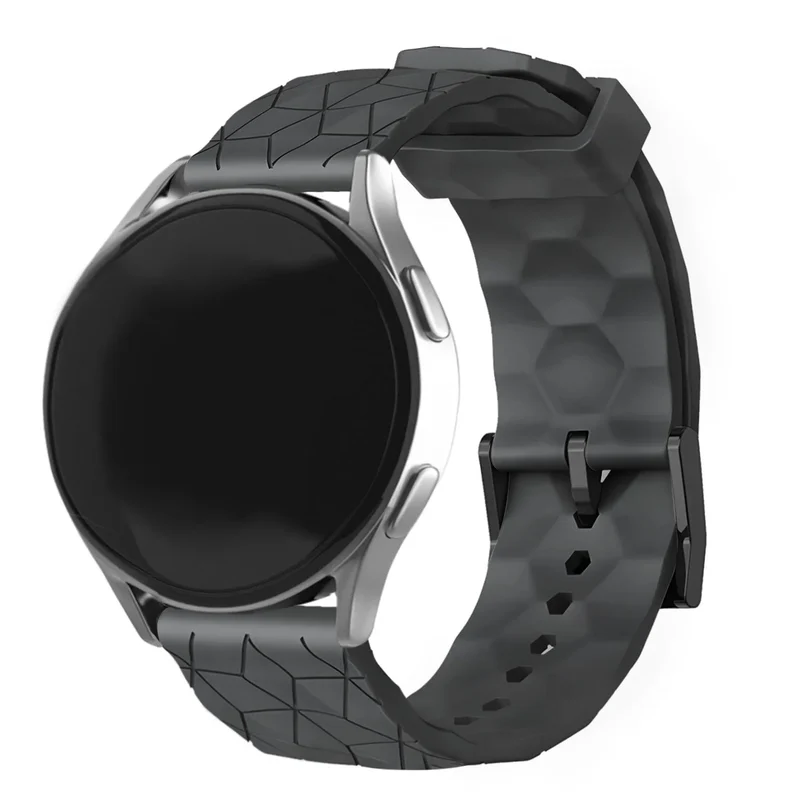 Motorola Moto Watch Ultra Silicone Strap Hexagons (Black)