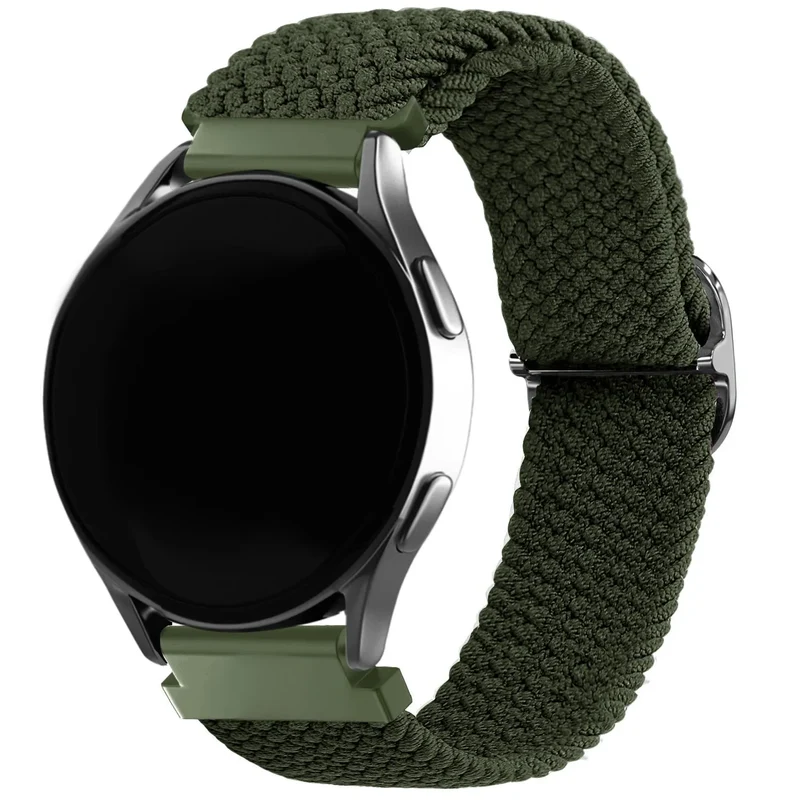 Motorola Moto Watch Ultra Adjustable Braided Strap (Green)