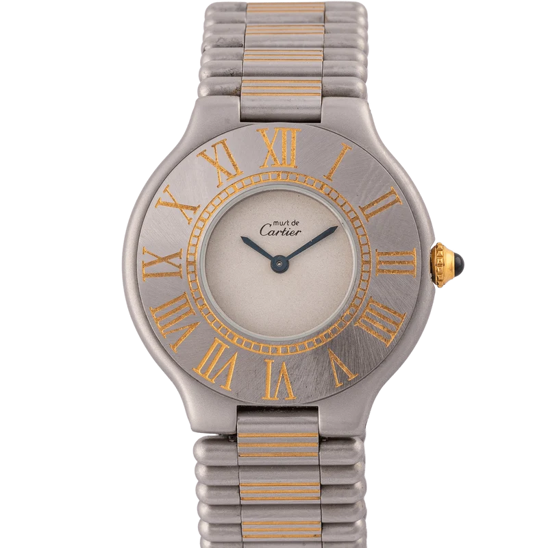 Cartier Must 21 - Steel watch, reference 9010