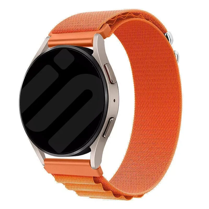 Motorola Moto Watch Ultra Alpine Nylon Strap (Orange)
