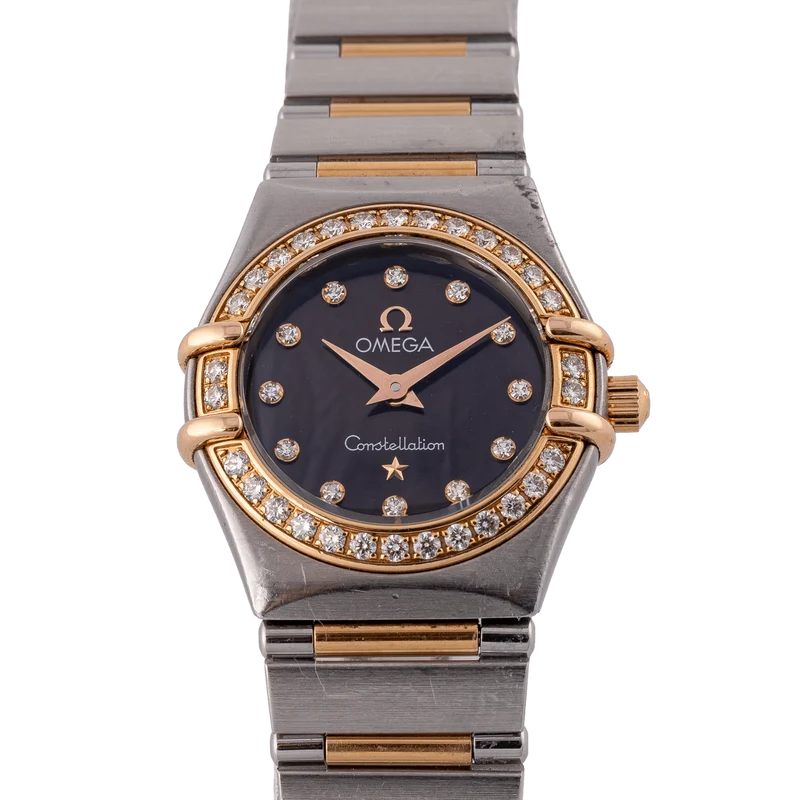 Omega Constellation - Women's watch in rose gold and steel