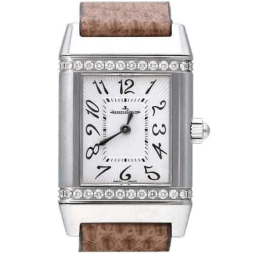 Jaeger-LeCoultre Reverso Classique Lady - Steel and diamond watch