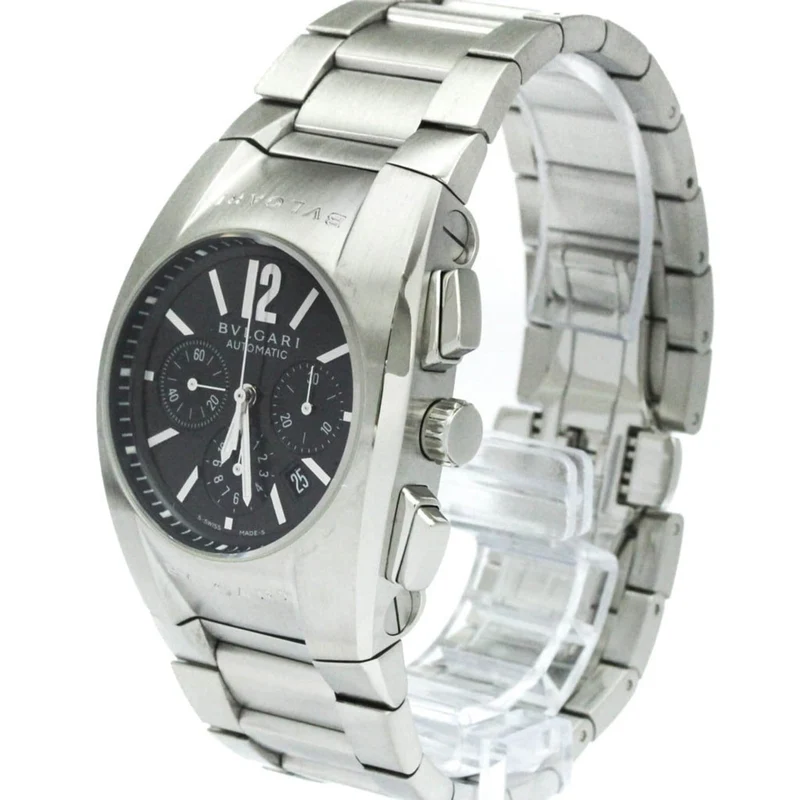 Bvlgari Ergon - Automatic chronograph watch in stainless steel
