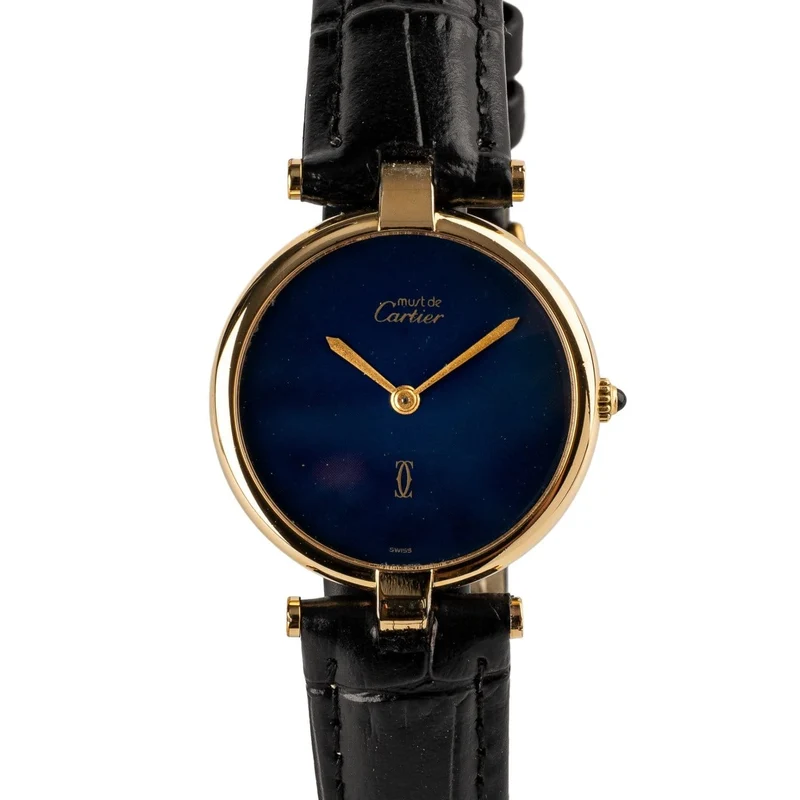 Cartier Must de Vendôme - Watch in silver-gilt