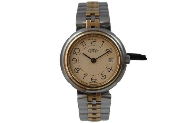 Hermès Profile - Two-tone steel quartz watch