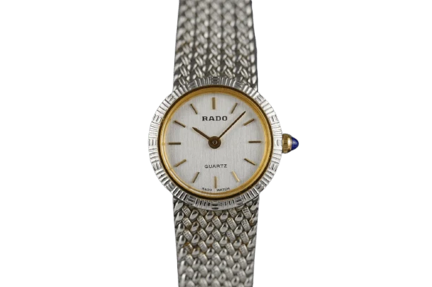 Rado Quartz - Vintage women's stainless steel watch