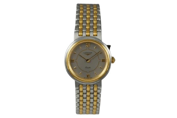 Longines Quartz - Two-tone steel women's watch
