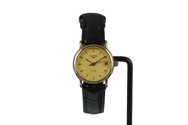 Longines Quartz - Gold-plated women's watch