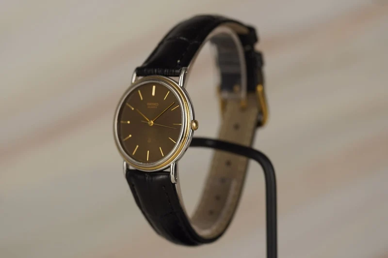 Seiko Quartz - Steel watch 5931-7040