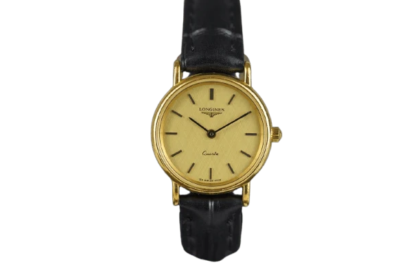 Longines Quartz - Gold-plated women's watch