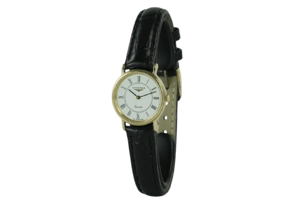 Longines Quartz - Women's gold-plated watch