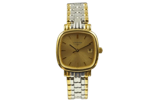 Longines Quartz - Two-tone steel Date watch