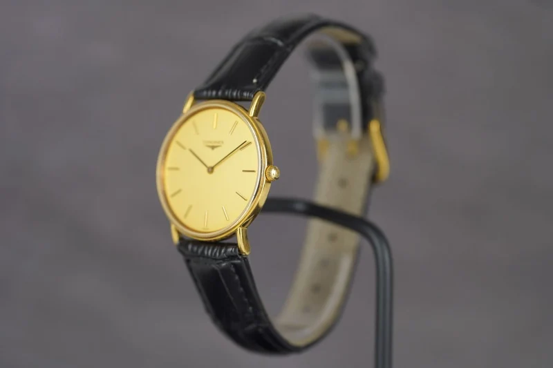 Longines Quartz - Gold-plated unisex watch